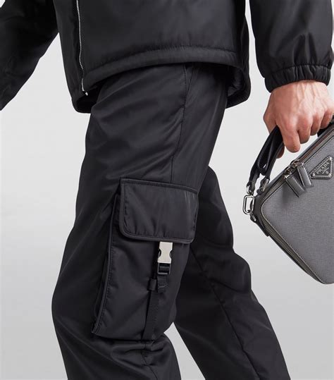 prada trousers|Prada cargo trousers.